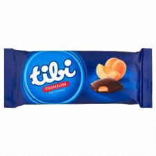 BONBONETTI KER.ÉS SZOLG.KFT Tibi étcsokoládé kajszi ízű krémmel 90 g csokoládé és édesség
