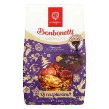 Bonbonetti Kft. Bonbonetti Válogatás Ét és Tejcsokoládéval mártva 300 g csokoládé és édesség