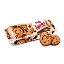 Bonbonetti Kft. Roshen Lovita Classic Cookies Teasütemény csokidarabokkal-150g csokoládé és édesség