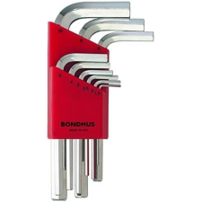 Bondhus Corporation BONDHUS Imbuszkulcs készlet 1,5-10 mm 9 részes BRITEGUARD imbuszkulcs