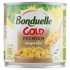 BONDUELLE CENTRAL EUROPE KFT Bonduelle Gold Prémium szuperédes csemegekukorica 340 g konzerv