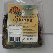 Bonetta Bonetta héjnélküli tökmag pörkölt sózott 100 g reform élelmiszer
