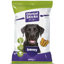 Boney Dental Sticks Mini - Rágórudak kistestű kutyák részére 200 g jutalomfalat kutyáknak