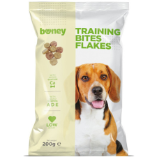 Boney Training Bites Flakes - Alacsony zsírtartalmú jutalomfalatok kutyáknak 200g jutalomfalat kutyáknak