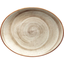 BONNA Ovális tányér, Bonna Aura Terrain 25x19 cm tányér és evőeszköz