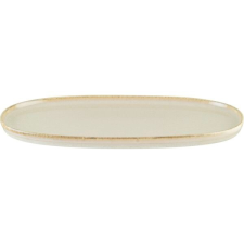 BONNA Ovális tányér, Bonna Sand 34x22 cm tányér és evőeszköz