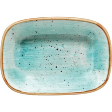BONNA Téglalap alakú tál, Bonna Aura Aqua 12x8 cm konyhai eszköz