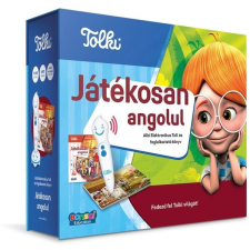 Bonsai Tolki: Játékosan angolul interaktív foglalkoztató könyv - készletben oktatójáték