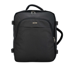BONTOUR AIR Utazó Hátizsák, EasyJet méretű 45x36x20cm, Fekete Színben hátizsák