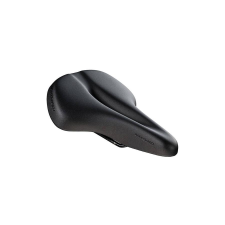 Bontrager Boulevard anatómikus komfort nyereg, 280x205 mm, fekete kerékpár nyereg