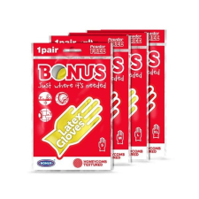 Bonus Bonus gumikesztyű 1pár S védőkesztyű