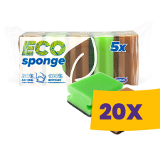 Bonus Eco formázott mosogatószivacs 5db (Karton - 20 csomag) tisztító- és takarítószer, higiénia