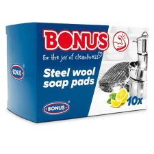 Bonus Edénysúroló BONUS szappanos párna 6x6x1cm 10 db/csomag tisztító- és takarítószer, higiénia