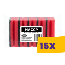 Bonus Extra nagy formázott szivacs Piros 5db (Karton - 15 csomag) tisztító- és takarítószer, higiénia