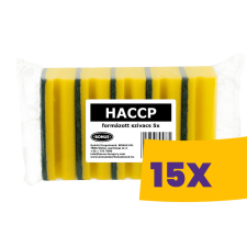 Bonus Extra nagy formázott szivacs Sárga 5db (Karton - 15 csomag) tisztító- és takarítószer, higiénia