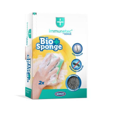  BONUS Mosogatószivacs, 2 db, BONUS &quot;Bio Sponge Immunetec&quot; tisztító- és takarítószer, higiénia