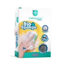 BONUS Mosogatószivacs, 2 db, BONUS "Bio Sponge Immunetec" tisztító- és takarítószer, higiénia