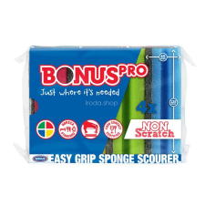 Bonus Mosogatószivacs, formázott, 4 db, BONUS tisztító- és takarítószer, higiénia