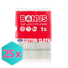  Bonus pamut felmosókendő (1db) KARTON - 25 db takarító és háztartási eszköz