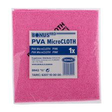 Bonus PRO PVA MicroCLOTH törlőkendő piros takarító és háztartási eszköz