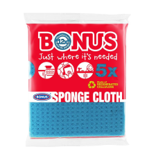  Bonus szivacskendő 5db/csg (15csg/karton) takarító és háztartási eszköz