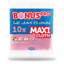 Bonus Törlõkendõ, univerzális, 10 db, BONUS "Professional Maxi", pink - KHT897 (B273) higiéniai papíráru
