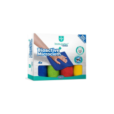 Bonus Törlőkendő mikroszálas BONUS Bioactive 32x32cm 4 db/csomag tisztító- és takarítószer, higiénia