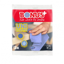  Bonus Uni kendő 38x38cm 3 darabos takarító és háztartási eszköz