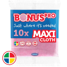  BonusPRO MAXI Általános törlőkendő pink 10db/csg (20csg/karton) takarító és háztartási eszköz