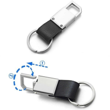 Bony+ Férfi rozsdamentes acélból készült fordítható kulcstartó + Lézergravírozás lehetősége kulcstartó