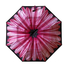 Bony+ Kifordított esernyő Rózsaszínű virág motívummmal esernyő