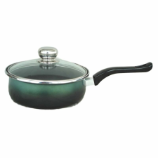 Bonyhádi teflonos Platinum serpenyő + üvegfedő 24 cm 2.5 liter edény