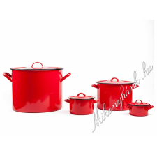  Bonyhádi zománcozott fazék 15 liter edény