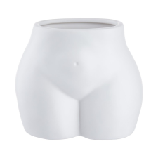 BOODY Blumentopf/Vase váza/kaspó, fehér 15cm dekoráció