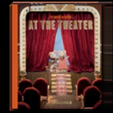  Book, The Theatre -  Sam &amp; Julia - angol nyelvű könyv játékfigura