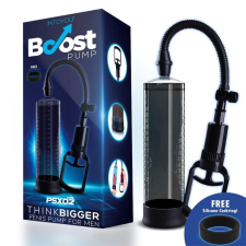 BOOST PUMPS MANUAL PENIS PUMO PSX02 DARK péniszpumpa