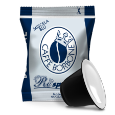  Borbone Blu keverékű Respresso kávékapszula, Nespresso-kompatibilis (50 db) kávé