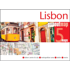 Borch Lisszabon térkép, Lisszabon várostérkép, zsebtérkép 2024 térkép