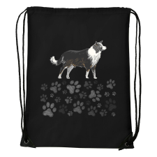 Border collie - Sport táska fekete tornazsák