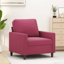  bordó bársony kanapéfotel 60 cm bútor