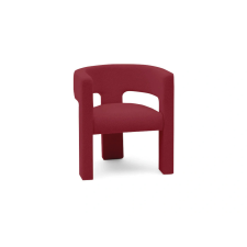  Bordó design fotel ALPAH B VELVET bútor