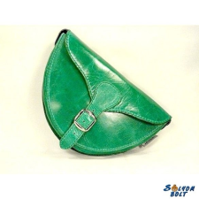 Bőregér Női bőr váll-és övtáska (zöld) kézitáska és bőrönd