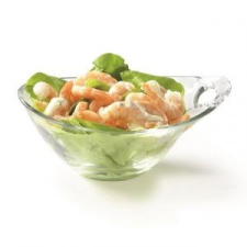  Borgonovo Salátás tál, üveg, 10 cm, Practica, 186015 konyhai eszköz