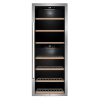 Borhűtő Caso Germany, WinePremium 126 Smart, űrtartalom 126 palack, magasság 159,5 cm, 2 hűtőzóna 5-20°C, intelligens Wi-Fi vezérlés, kompresszor, anti-UV ajtó, csendes, LED világítás, speciá