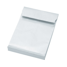 Boríték TB/4 szilikonos redős talpas fehér 4 cm talp boríték