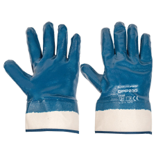 BORMANN Pro Jersey kesztyű, teljes fedésű, nitril, 10"/XL (BPP230) védőkesztyű