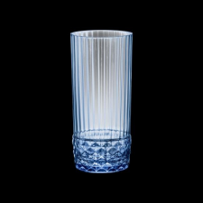 Bormioli Rocco America 20s Cooler Sapphire (kék) üdítős pohár, 49 cl, 6 db üdítős pohár