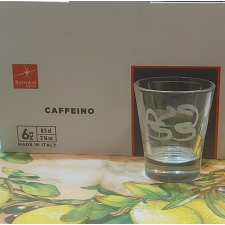 Bormioli Rocco Bormioli Caffeino, ESPRESSO feliratos pohár, 8,5cl, 6db bögrék, csészék