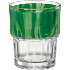 Bormioli Rocco Egymásba rakható pohár, Bormioli Rocco Lyon 200 ml, zöld üdítős pohár