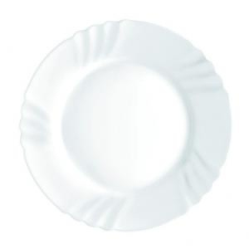 Bormioli Rocco Lapos tányér, üveg, 24 cm, Ebro, 202008 tányér és evőeszköz